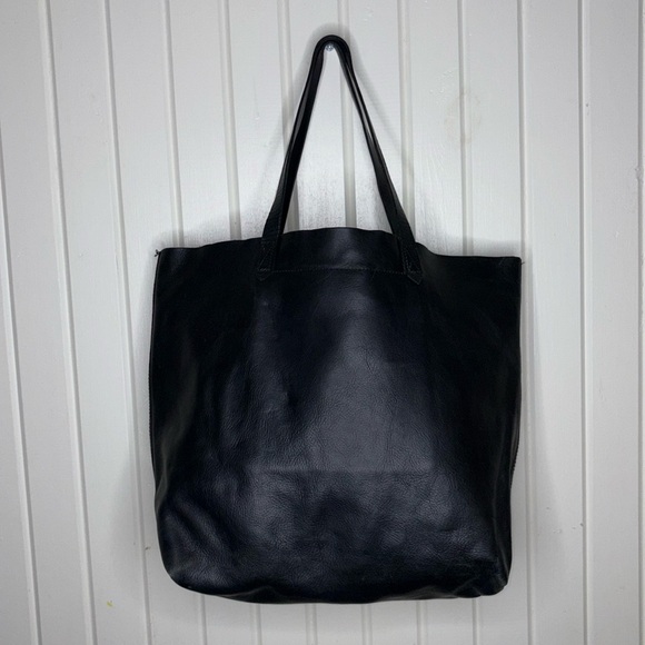 Madewell The East-West Transport Tote Black - Picture 1 of 10